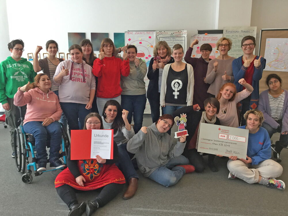 Die Ausbildungsgruppe frauen.stärken.frauen.