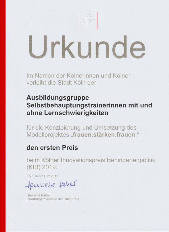Urkunde